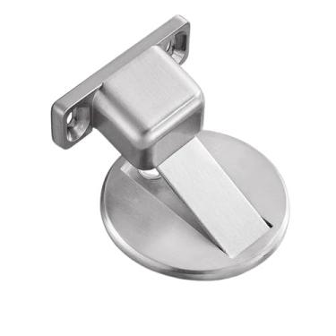 Imagem de Fecho magnético de porta em aço inoxidável – com amortecedor, fechadura silenciosa para uso doméstico e no escritório(1)