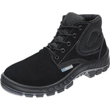 Imagem de Bota Botina P/ Trabalho Marluvas Couro Nubuck 50b26, 45, Marrom