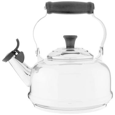 Imagem de Chaleira de Chá 1.7 Litros em Aço Inoxidável com Apito, Le Creuset, Prata