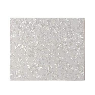 Imagem de Folha de Protetor Tapa Branco para Violões DIY com Adesivo Ideal Corte em Qualquer Forma Buraco Som e Placa Decorativa 1UN