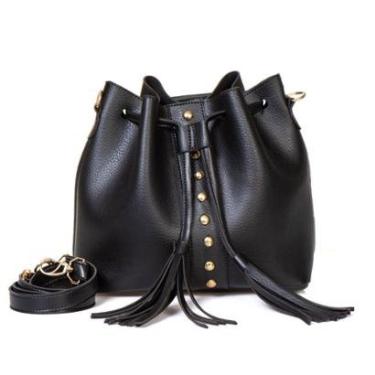 Imagem de Bolsa Feminina Tiracolo Tranversal Preta-Feminino