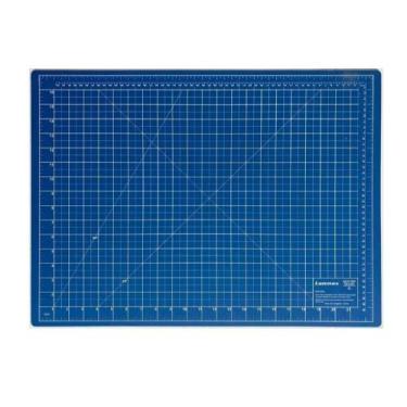 Imagem de Base De Corte Dupla Face A2 60x45 Azul Patchwork Artesanato - Lanmax