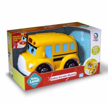 Imagem de Brinquedo Ônibus Escolar Musical Cardoso Baby Land - Cardoso Toys, Ama