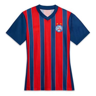 Imagem de Camisa Do Bahia 2025 Listrado Masculino Oficial Nova - NoBrand, Azul, 