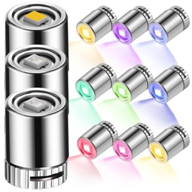 Imagem de Toyvian Conjunto de 24 Miniaturas de Luzes Led - Iluminação a Pilhas Com 12 Luzes Quentes E 12 -íris, Mini Lâmpadas Coloridas para Casa de Bonecas, Artesanato Em Miniatura E Decoração de Festas