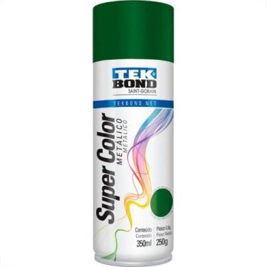 Imagem de Tinta Spray Tekbond Verde Metalico 350Ml - TEK BOND