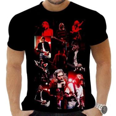 Imagem de Camiseta Camisa Personalizada Rock Metal Nirvana 5 - OBDS, BABYLOOK G