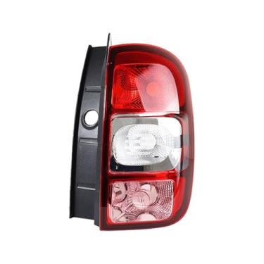Imagem de FLJOYOEU Luz traseira traseira automotiva de aviso de luz de freio sem lâmpadas, compatível com Renault DUSTER 2014 2015 2016 2017 265551679R 265506837R (direita externa)