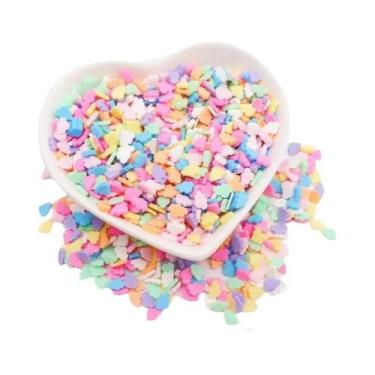 Imagem de Fatias De Argila Polimérica Colorida Mista 10g Para Slime, Artesanato 