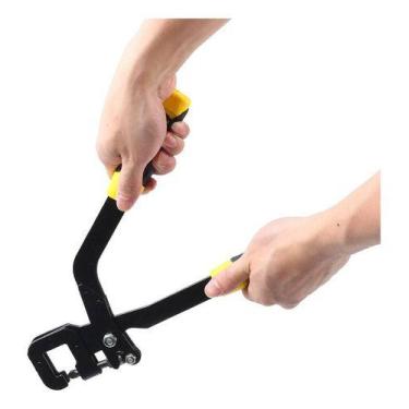 Imagem de Alicate para Drywall Puncionador Profissional Gesseiro 32cm - HUTZ Fer