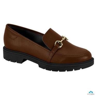 Imagem de Sapato Mocassim Beira Rio Feminino Tratorado Metalizado Conforto Origi