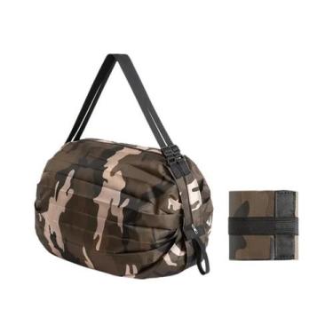 Imagem de Bolsa De Armazenamento Dobrável Camuflada De Grande Capacidade, Bolsa 