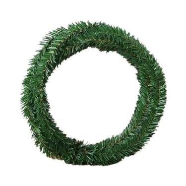 Imagem de Guirlanda Artificial Verde De 5,5M Para Natal, Árvore De Natal, Decora