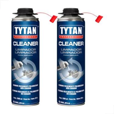 Imagem de Limpador Tytan Espuma Expansiva Não Curada 480ml 2 Unidades - Tytan Se