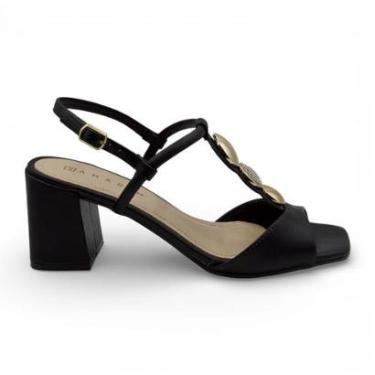 Imagem de Sandália Feminina Salto Médio Ramarim 25-34204-Feminino