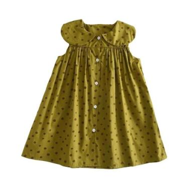 Imagem de Vestido De Verão Coreano Para Meninas, Vestido Floral Princesa Fresco 