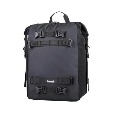 Imagem de Bolsa Lateral Impermeável Para Motocicleta 10L 20L 30L Mochila Multifu