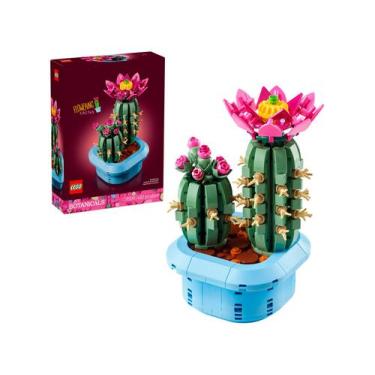 Imagem de LEGO Botanicals Cacto Florido 11509 482 Peças 