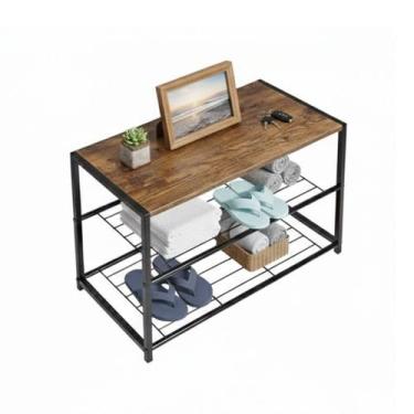 Imagem de Organizador Sapateira 3 Andares Prateleira Porta Objetos Sapatos Sanda