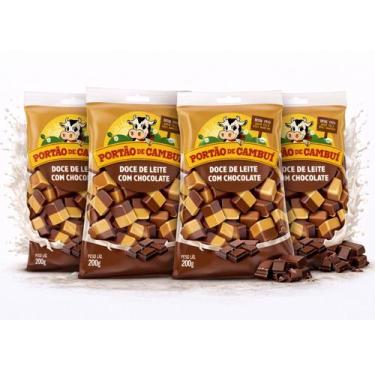 Imagem de kit 4 Doce de Leite c/ chocolate PORTÃO DO CAMBUI 200g - PORTÃO DO CAM
