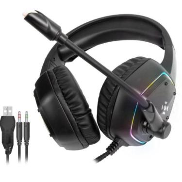 Imagem de Headset Gamer Fortrek Blackfire P2 + USB RGB Preto