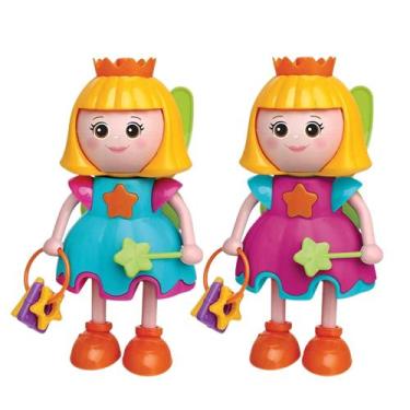 Imagem de Brinquedo Sortido Boneca com Som Flora Fadinha De Atividades 22 cm Art