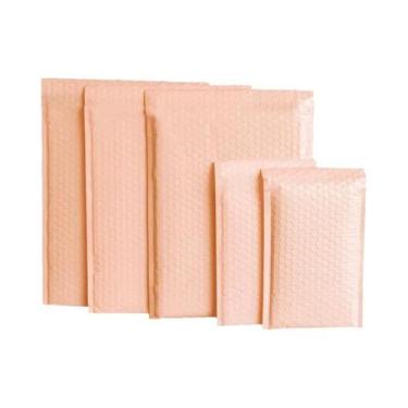 Imagem de Envelopes De Bolha Rosa 20 Unidades, Envelopes Almofadados Com Selagem