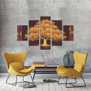 Imagem de Quadro Árvore da Vida em tela Canvas Decorativo Sala Quarto