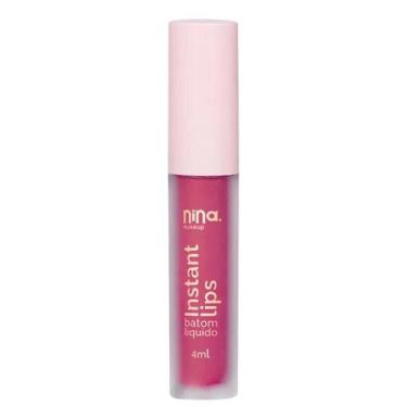 Imagem de Nina Make Up Instant Lips Batom Liquido Infinito - Nina Makeup