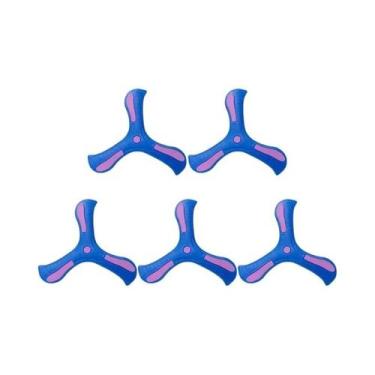 Imagem de Brinquedo Boomerang Macio Para Crianças, Disco Voador De Três Folhas, 