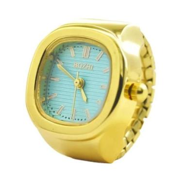 Imagem de Relógio De Quartzo Unissex Com Mostrador Quadrado, Criativo, Com Caixa