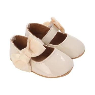 Imagem de Sapatos Princesa Apricot Para Meninas Recém-Nascidas De 0 a 1 Ano, Sap