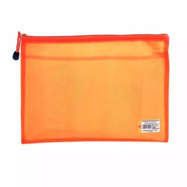 Imagem de Envelope Malote Le A4 Laranja com Zíper, UNICA