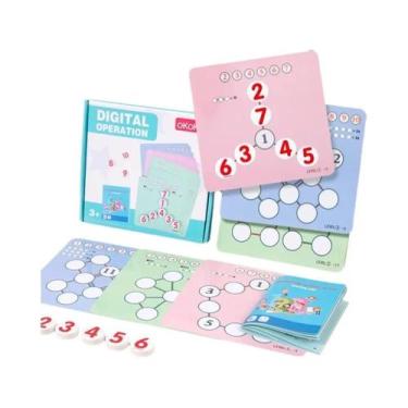 Imagem de Brinquedo De Madeira Para Crianças: Quadro De Matemática Para Educação