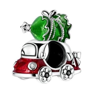 Imagem de Pingentes De Prata Esterlina 925 Para Mulheres: Boneco De Neve, Papai 