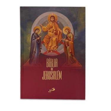 Imagem de Bíblia De Jerusalém - Grande - Capa Jesus Cristo - Capa Dura - PAULUS