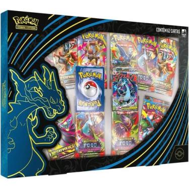 Imagem de Pokémon TCG - Coleção Mega Charizard X EX - Mega Evolução - Copag