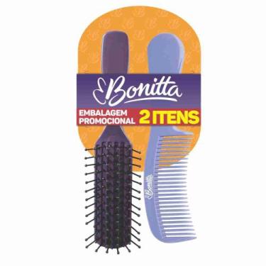 Imagem de Mb kit econ medio escova + pente bonitta