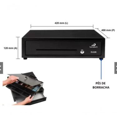 Imagem de Gaveta De Dinheiro Bematech Gd-56m Automática 24v - Automação