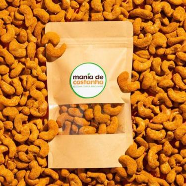 Imagem de Castanha de Caju com Cúrcuma 1kg - Mania De Castanha