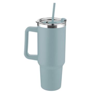 Imagem de Garrafa Caneca Térmica 1300ML para Bebidas em Inox Reciclado Parede Dupla anti-vazament...