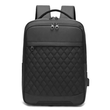 Imagem de Mochila Impermeável Para Notebook 15.6 Masculina Saída Usb - Zafin, Pr