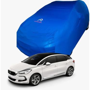 Imagem de Capa de Carro Citroën DS5  Tecido  Lycra Premium - Cadilhe Capas, Azul