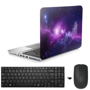 Imagem de Adesivo Notebook 17" Cosmos 2/Tecl/Mouse Preto - BD Net Collections