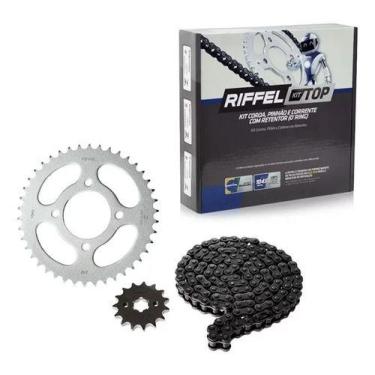 Imagem de Kit Relação Titan Fan Start 160 Com Retentor 2021 2022 2023 - RIFFEL