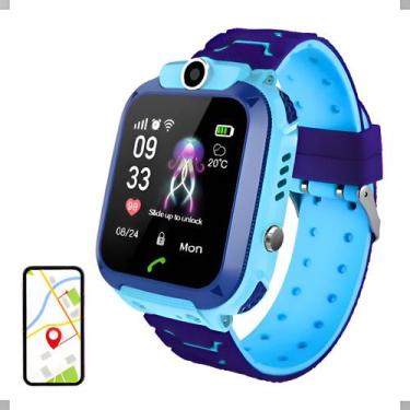 Imagem de Smartwatch Infantil Howear Localizador GPS Com Chip Câmera E Botão SOS