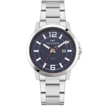 Imagem de Relógio Technos Masculino Racer Basico Prata - 2115UCP/1A-Masculino