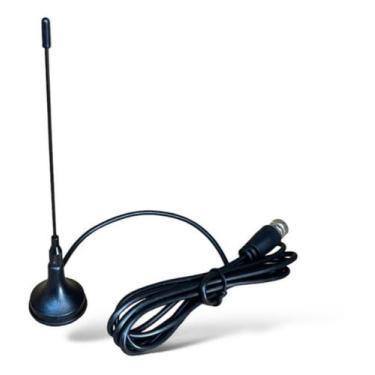 Imagem de Antena Interna Mini Base Imã Cabo De 1.5m AC2111 - EXBOM