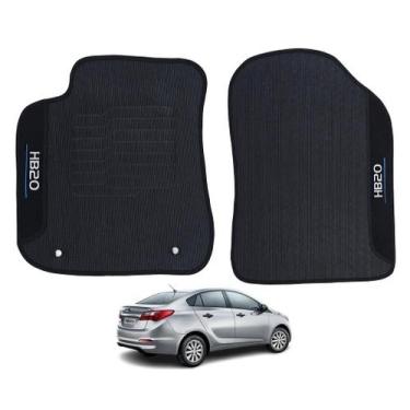 Imagem de Jogo Tapete Borracha Para Hb20 Sedan 2012 2013 2014 2015 Pvc - RCG