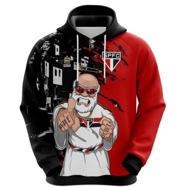 Imagem de Blusa Agasalho do São Paulo SPFC - Made in Quebrada - Produto Oficial-Masculino